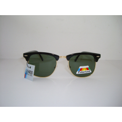 Wayfarer Clubmaster Polarizati auriu